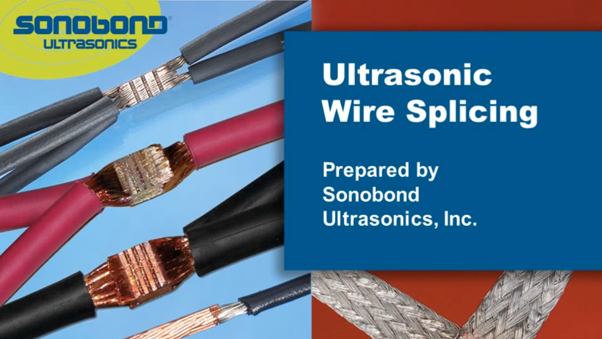 Dual Head SpliceRite Ultrasonic Wire Splicer-HMI - video